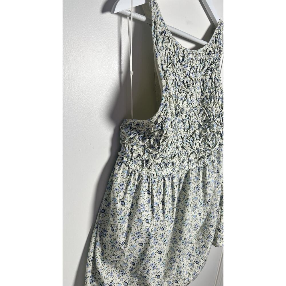 Free People Petunia Mini Dress Size Large Smocked Ditsy Floral Boho Sundress EUC - Picture 7 of 12